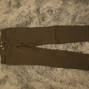 Olive green Carhartt slim pants TAll size